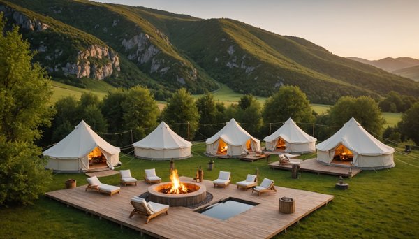 Découvrez le Camping de Luxe en Auvergne-Rhône-Alpes : Nature et Prestations Haut de Gamme